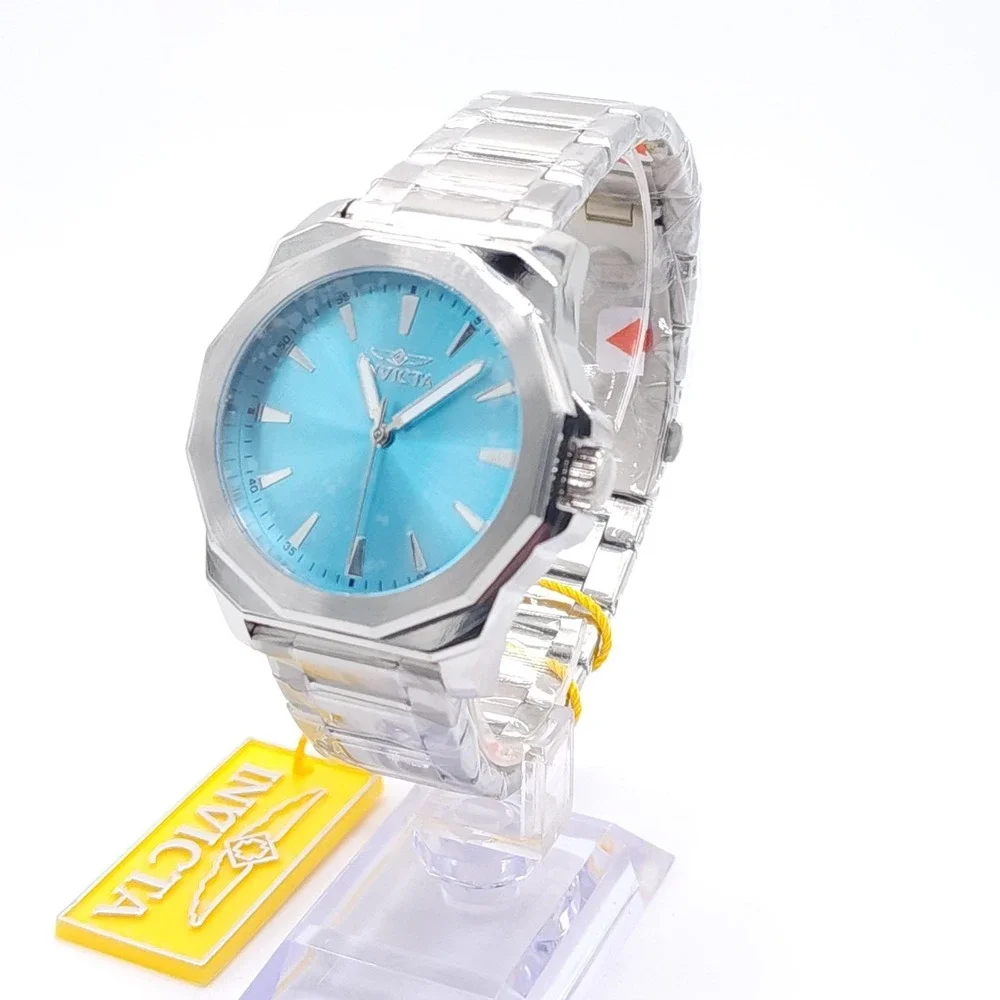 Invicta Speedway Dominus 48196 Tiffany Blue Watch 42mm New